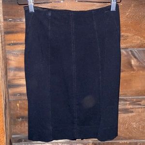 White House Black Market Black Pencil Skirt